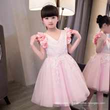 Gros nouvel été enfants robe robe de coupe photos bébé fille robe filles floral robes de la chine